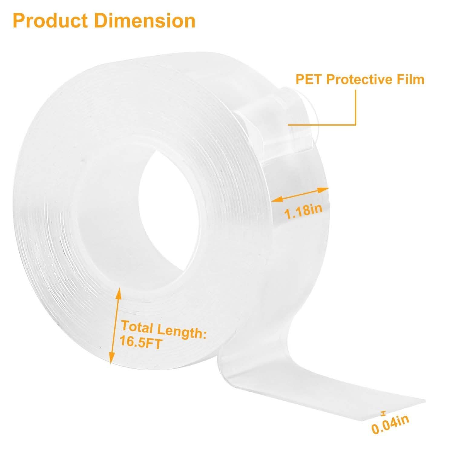 16.5FT Nano Double Sided Adhesive Tape School, Office & Art Supplies - Tophatter Daily Deals
