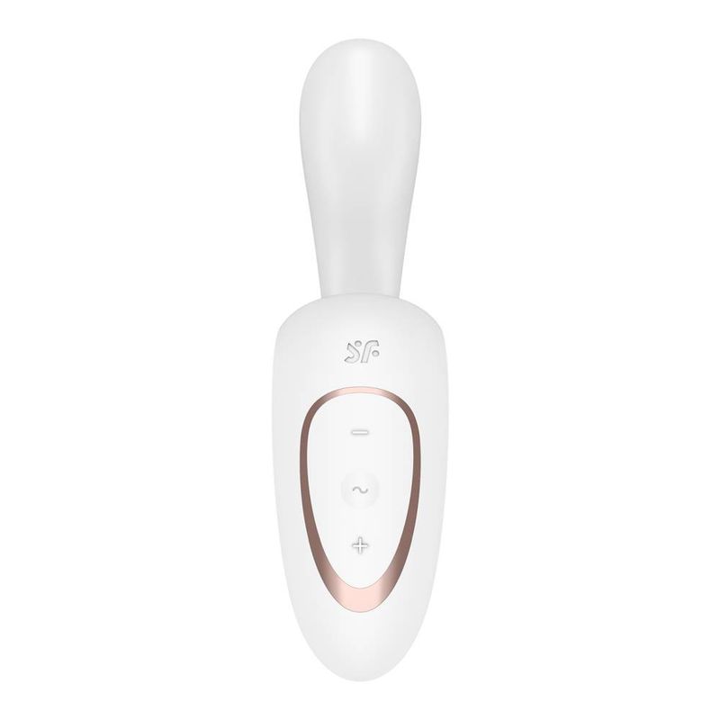 Satisfyer G for Goddess 1 Rabbit Vibrator White 185mm > Vibrators > Ladies > Rabbit Multi - Tophatter Daily Deals