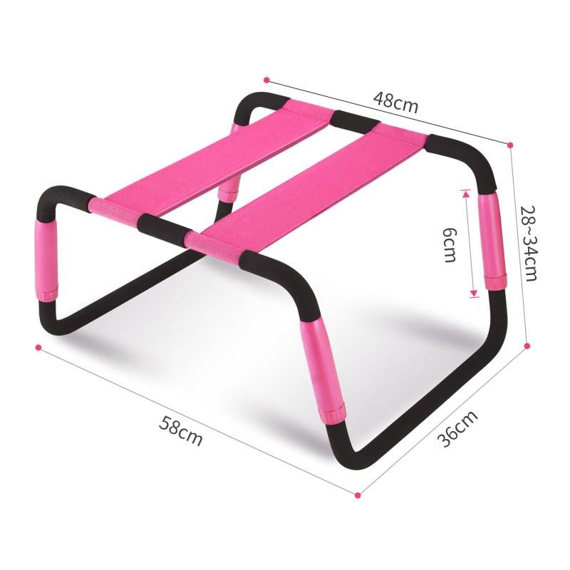 Adjustable Height Pink Sex Chair – Erotic Furniture > Sex Toys > Sex Positioners - Tophatter Daily Deals