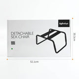 Adjustable Height Black Sex Chair – Versatile Erotic Furniture > Sex Toys > Sex Positioners - Tophatter Daily Deals