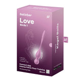 Satisfyer Love Birds 1 Kegel Trainer 73.8g with Connect App Pink > Sex Toys For Ladies > Kegel Exercise - Tophatter Daily Deals