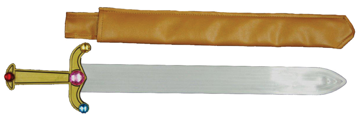 Jeweled Sword & Sheath Costume Weapons & Armor Props - Tophatter Daily Deals