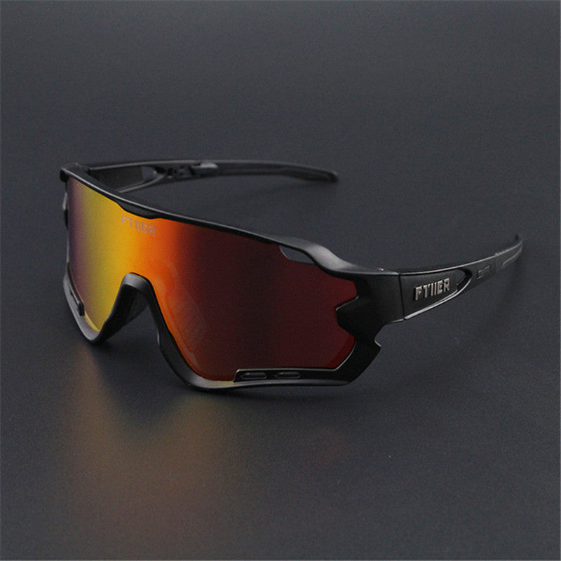 Bicycle glasses sunglasses goggles Black frame 0 - Tophatter Daily Deals