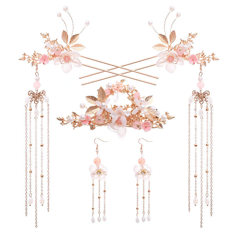 Ancient Hanfu headdress flow super step hairpin 0 - Tophatter Daily Deals