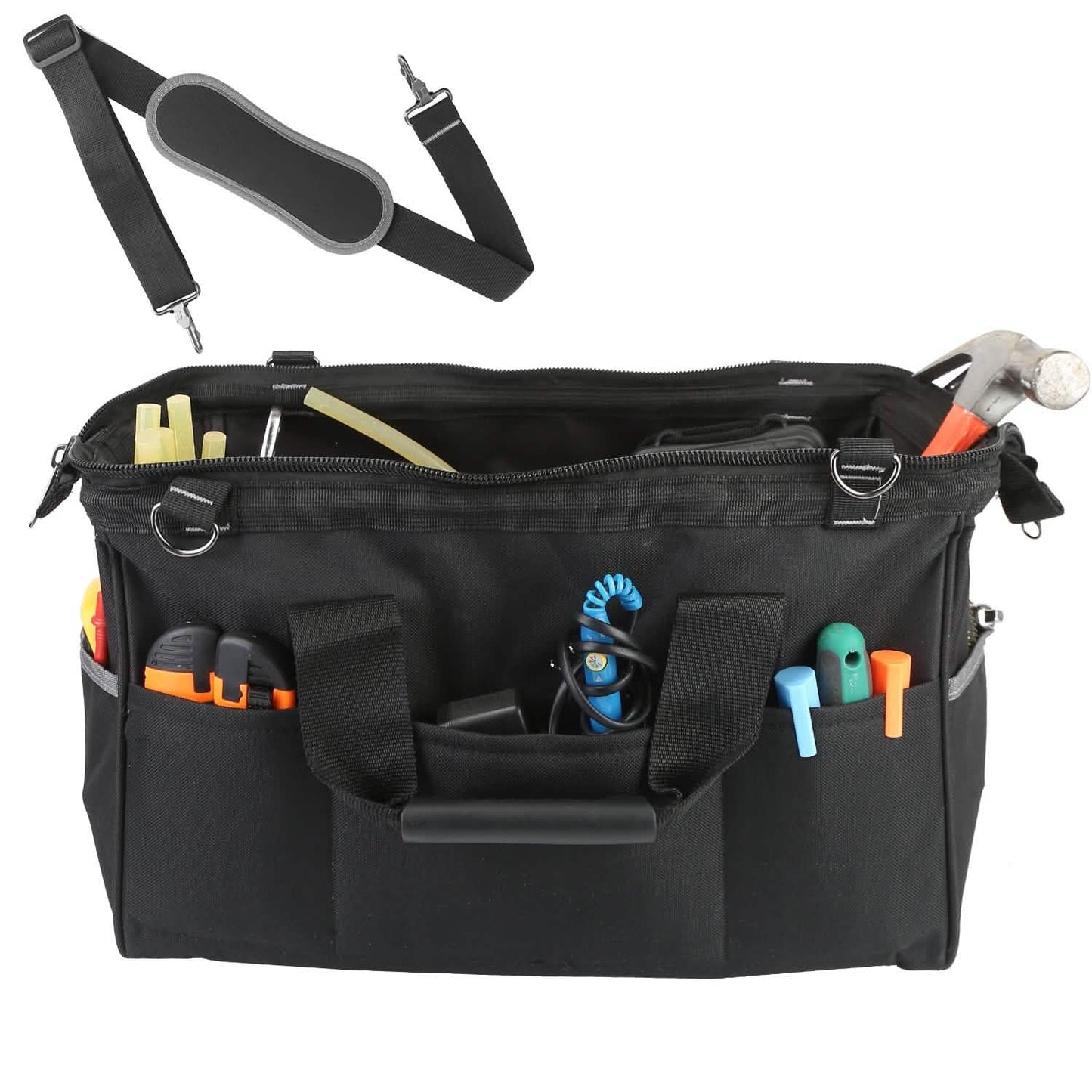 16.7-Inch Tool Storage Multi-Purpose Bag Home Improvement - Tophatter Daily Deals