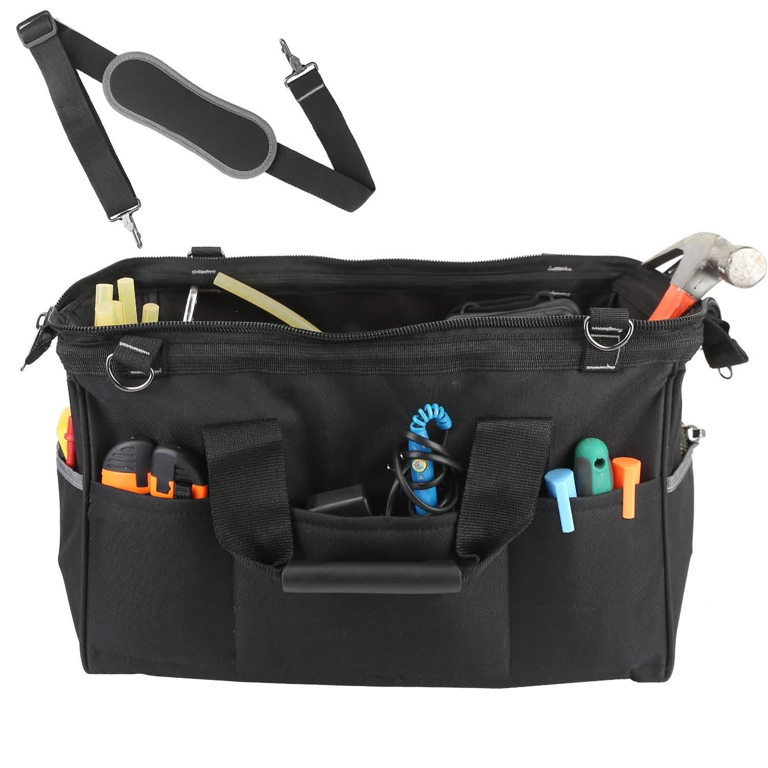 16.7-Inch Tool Storage Multi-Purpose Bag Home Improvement - Tophatter Daily Deals