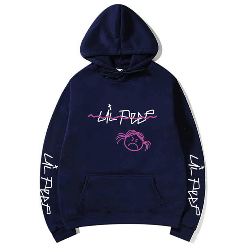 Oversized Unisex Pullover Hoodie - Relaxed Cotton Blend 3D Changing Face Moving Picture Frame - Tophatter Daily Deals