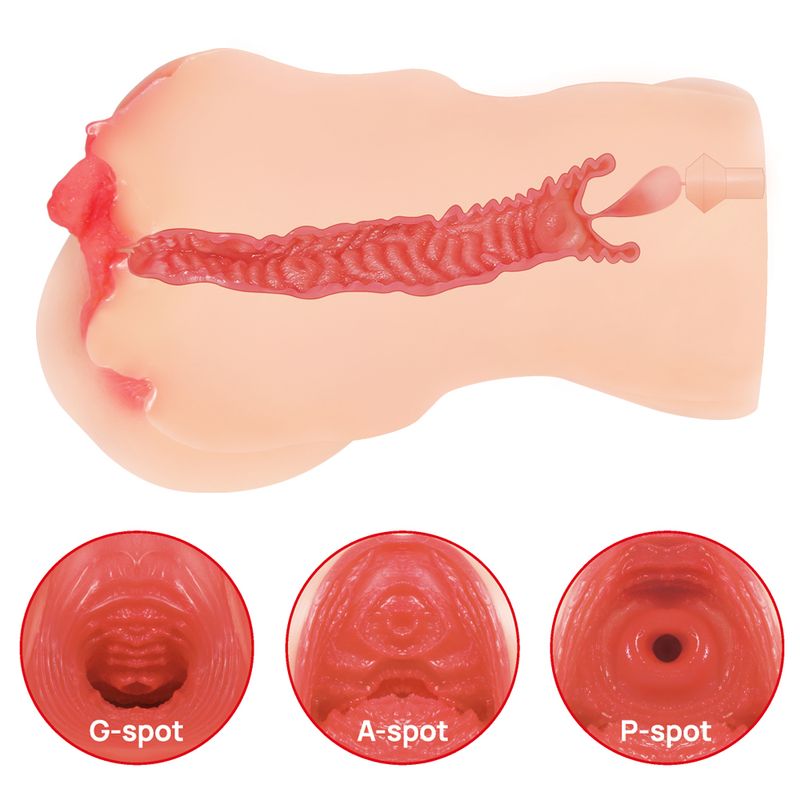 Kokos Maria Onahole Dual Layer – Realistic Vagina Stroker > Sex Toys For Men > Masturbators > Manual - Tophatter Daily Deals