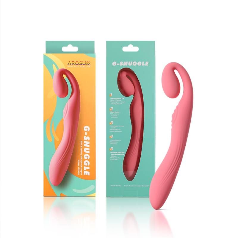 G Snuggle Ultrasoft Sprout Shaped Unisex Vibrator > Sex Toys For Ladies > G-Spot Vibrators - Tophatter Daily Deals