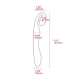 G Snuggle Ultrasoft Sprout Shaped Unisex Vibrator > Sex Toys For Ladies > G-Spot Vibrators - Tophatter Daily Deals
