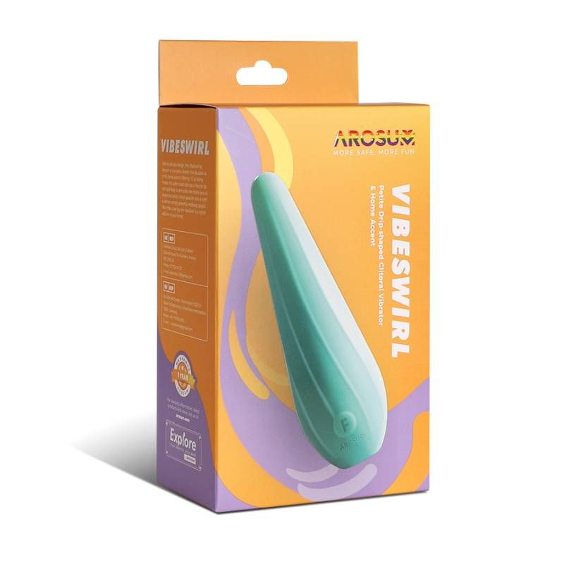 Vibeswirl Drip Shape Vibrator > Vibrators > Standard Vibrators - Tophatter Daily Deals
