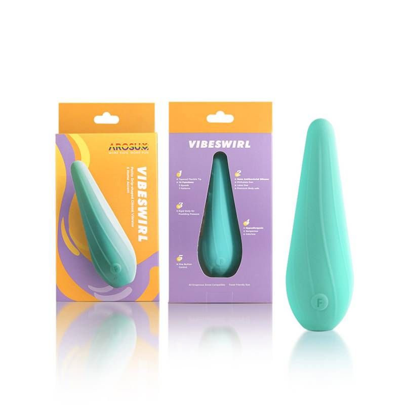 Vibeswirl Drip Shape Vibrator > Vibrators > Standard Vibrators - Tophatter Daily Deals