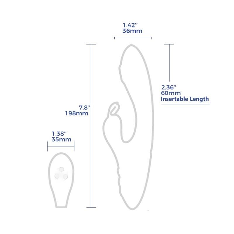 G-Rabbit Rotating G-Spot and Clitoral Vibrator > Sex Toys For Ladies > G-Spot Vibrators - Tophatter Daily Deals