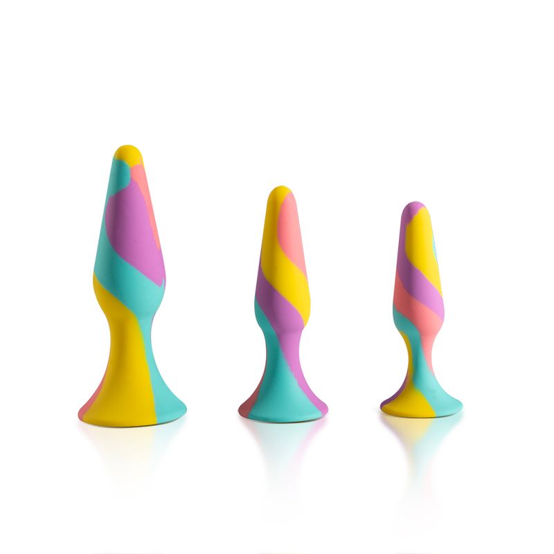 TriPlugs 3 Piece Silicone Anal Training Kit > Anal Range > Butt Plug Kits - Tophatter Daily Deals