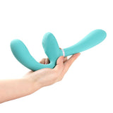Sapphi Detachable Strapless Strap-on Double Vibrator by Arosum > Dildos > Strapless Strap Ons - Tophatter Daily Deals