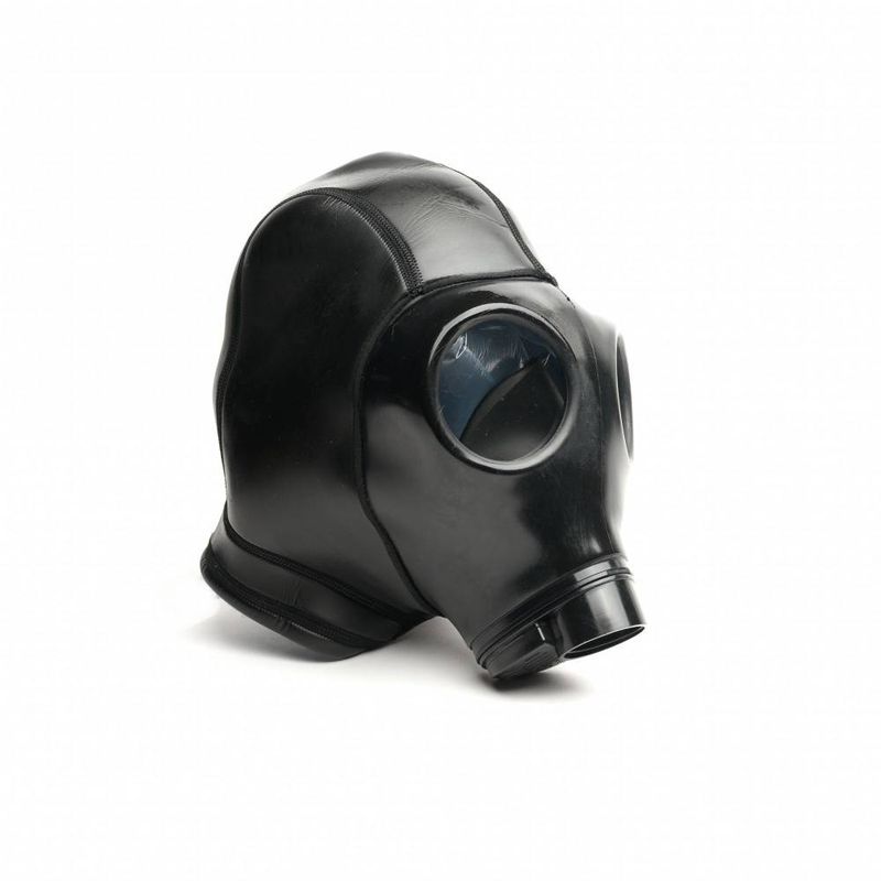 Neoprene Gas Mask Hood – 2mm Smoothskin Sensory Deprivation Hood > Bondage Gear > Bondage Hoods - Tophatter Daily Deals