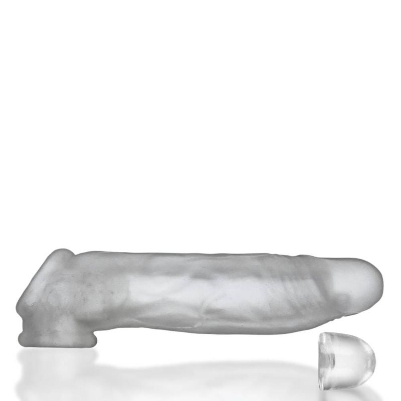 Dicker Ultra-Slim Cocksheath Clear Ice 7.5 Inch Length > Sex Toys For Men > Penis Sleeves - Tophatter Daily Deals