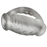 Masterjack Double Penetration Clear Ice - Double Ended Stroker > Sex Toys For Men > Masturbators > Manual - Tophatter Daily Deals