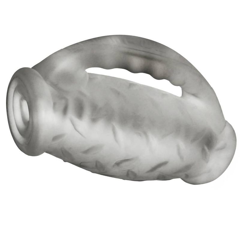 Masterjack Double Penetration Clear Ice - Double Ended Stroker > Sex Toys For Men > Masturbators > Manual - Tophatter Daily Deals