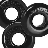 Ringer Max 3-Piece Cock Ring Set (Black) – Thick, Strong, Stretchy Cock Rings > Cock Ring > Sets - Tophatter Daily Deals