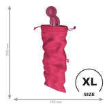 Satisfyer Treasure Bag Extra Large Pink Toy Storage Bag > Essentials > Toy Storage - Tophatter Daily Deals