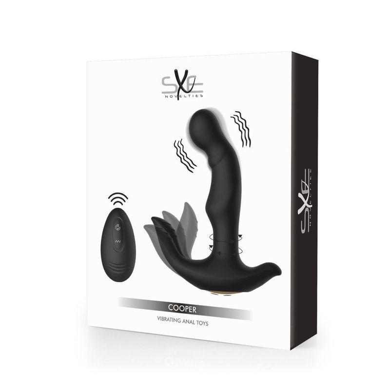 Sxe Cooper Vibrating Remote Control Anal Prostate Dildo Plug > Anal Range > Prostate Plugs - Tophatter Daily Deals