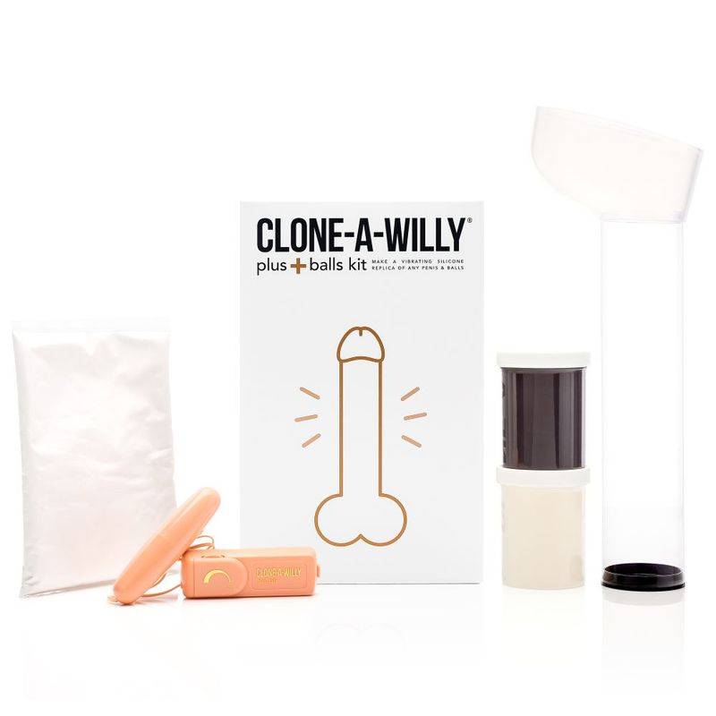 Clone a Willy Plus Balls Kit Deep Skin Tone Vibrating Silicone Replica > Dildos > Mould Your Own Kits - Tophatter Daily Deals