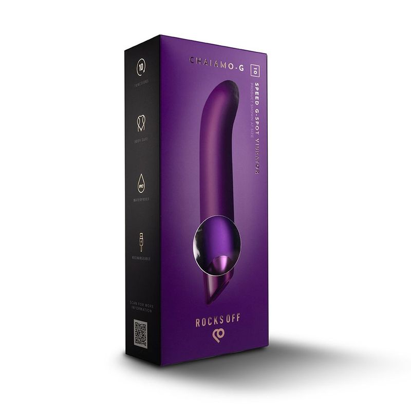 Chaiamo G Purple G Spot Vibrator with 10 Vibration Modes > Sex Toys For Ladies > G-Spot Vibrators - Tophatter Daily Deals