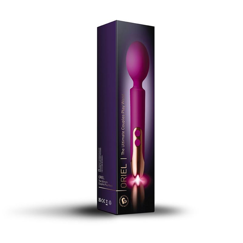 Oriel Fuchsia Wand Massager - Compact and Stylish Design > Sex Toys > Massage Wands - Tophatter Daily Deals