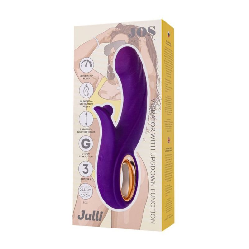 JOS Julli Roller Vibrator with 10 Vibration Modes > Vibrators > Ladies > Rabbit Multi - Tophatter Daily Deals