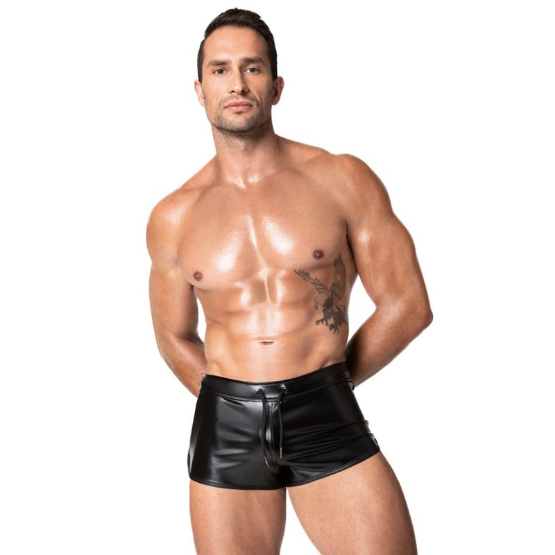 Frenzy Shorts – Sexy Tight-Fitting Adjustable Lingerie Shorts > Clothes > Mens Trunks - Tophatter Daily Deals