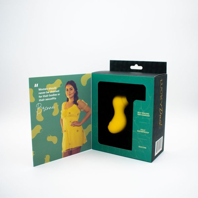 Lucky Duck Suction Stimulator – Clitoral and Nipple Suction Stimulator > Sex Toys For Ladies > Air Pulsation - Tophatter Daily Deals
