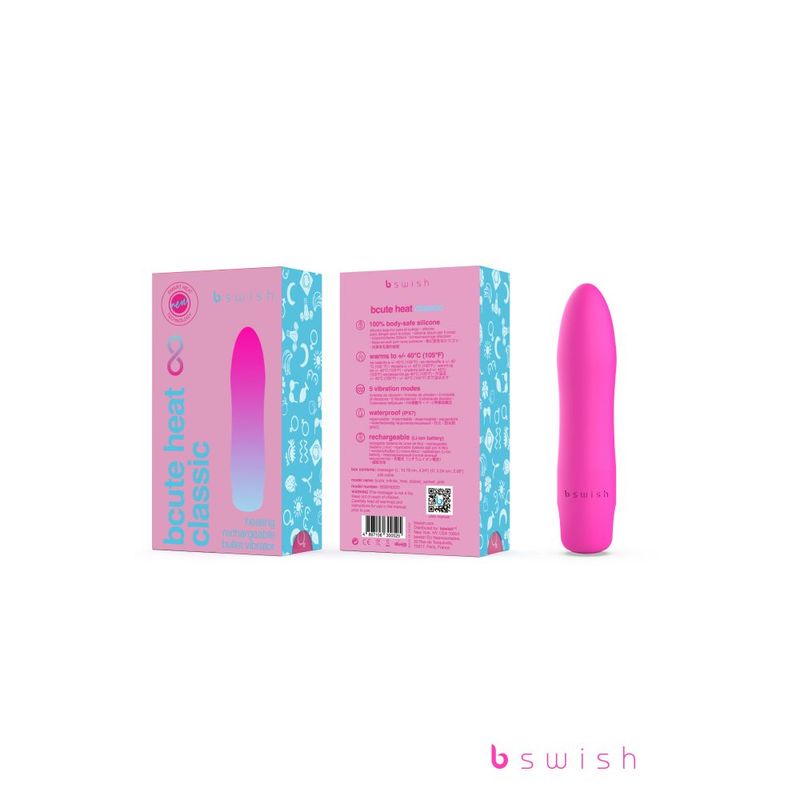 Bcute Infinite Heat Classic Sunset Pink Vibrator 7 Inch > Vibrators > Standard Vibrators - Tophatter Daily Deals
