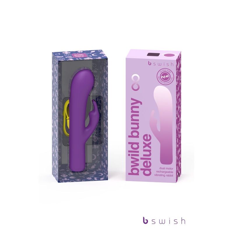 Bwild Bunny Infinite Deluxe 19.3 cm Rabbit Vibrator > Vibrators > Ladies > Rabbit - Tophatter Daily Deals