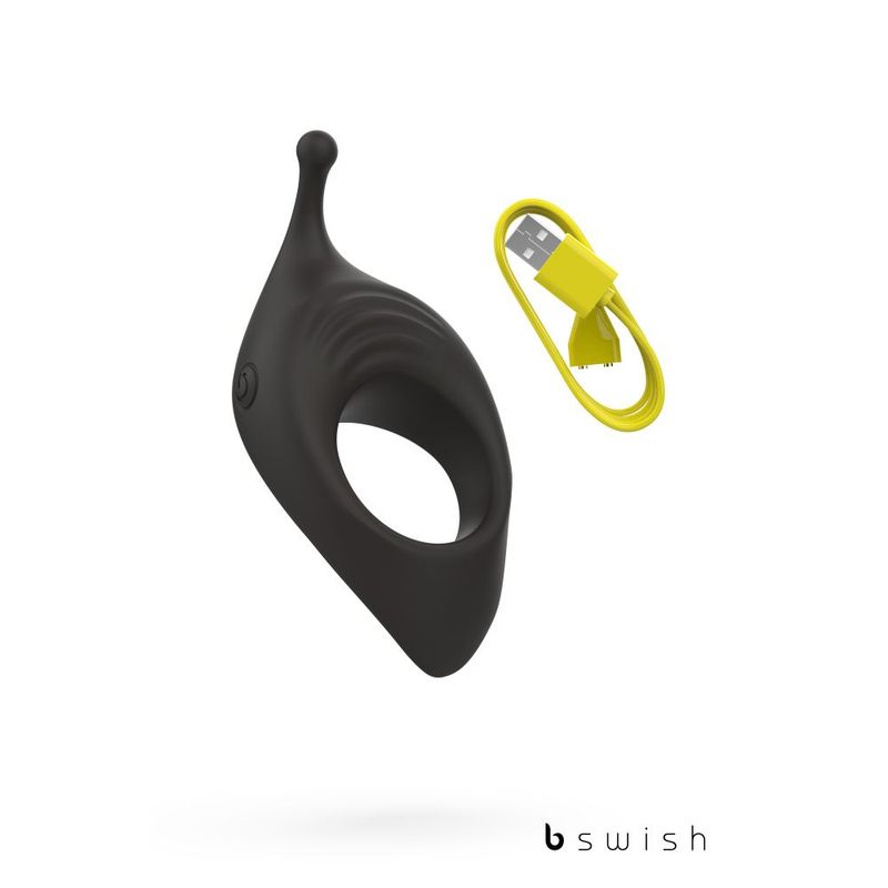 Bcharmed Rhythm Infinite Deluxe Black 15 Vibration Modes > Cock Ring > Vibrating - Tophatter Daily Deals