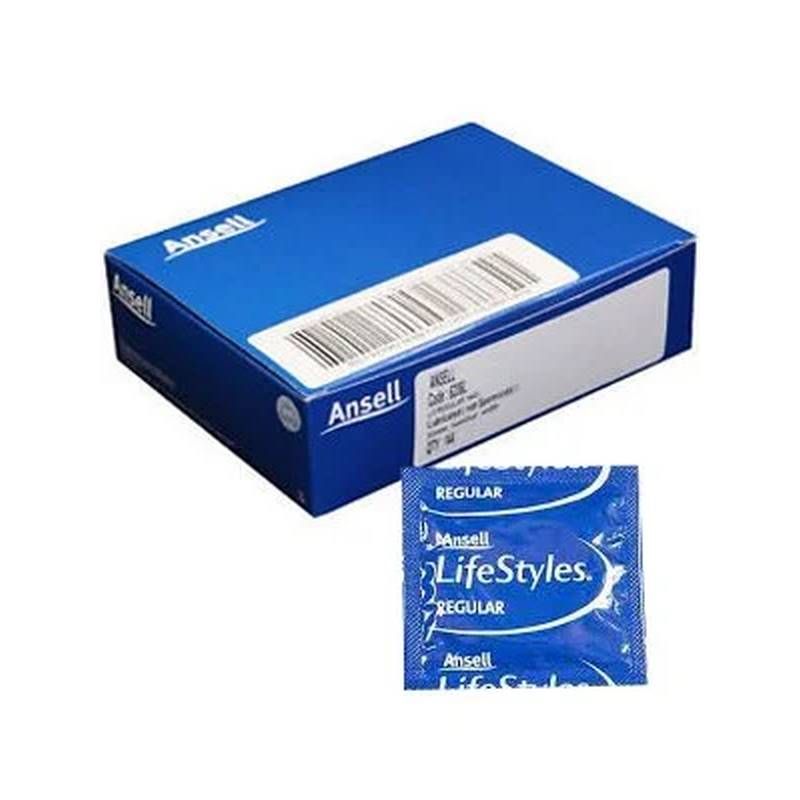 Lifestyles Regular Condoms – Standard Size Lubricated Condom 144 Bulk Pack > Essentials > Condoms - Tophatter Daily Deals