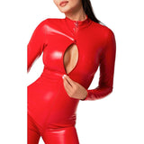 Orgia Overall Red Jumpsuit > Clothes > Womens Latex - Tophatter Daily Deals