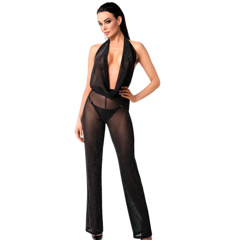 Luminara Overall – Lightweight Sheer Sparkling Jumpsuit > Clothes > Bodies and Playsuits - Tophatter Daily Deals