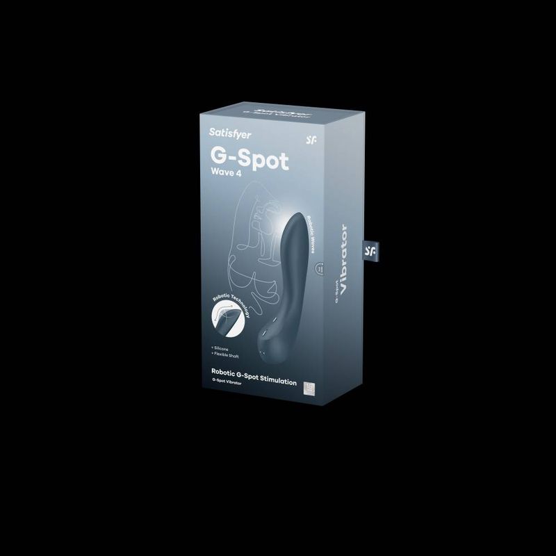 Satisfyer G-Spot Wave 4 Waterproof Sex Toy 8.5 Inches > Sex Toys For Ladies > G-Spot Vibrators - Tophatter Daily Deals