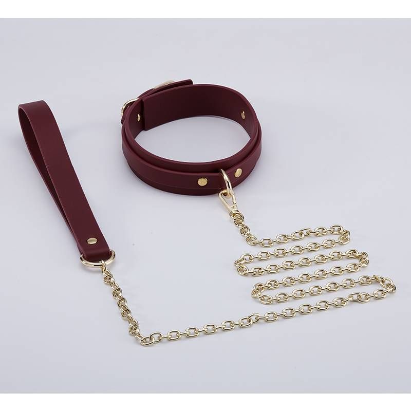 Deluxe 8-Piece Bondage Play Kit (Burgundy Gold) – BDSM Restraint Set > Bondage Gear > Bondage Kits - Tophatter Daily Deals