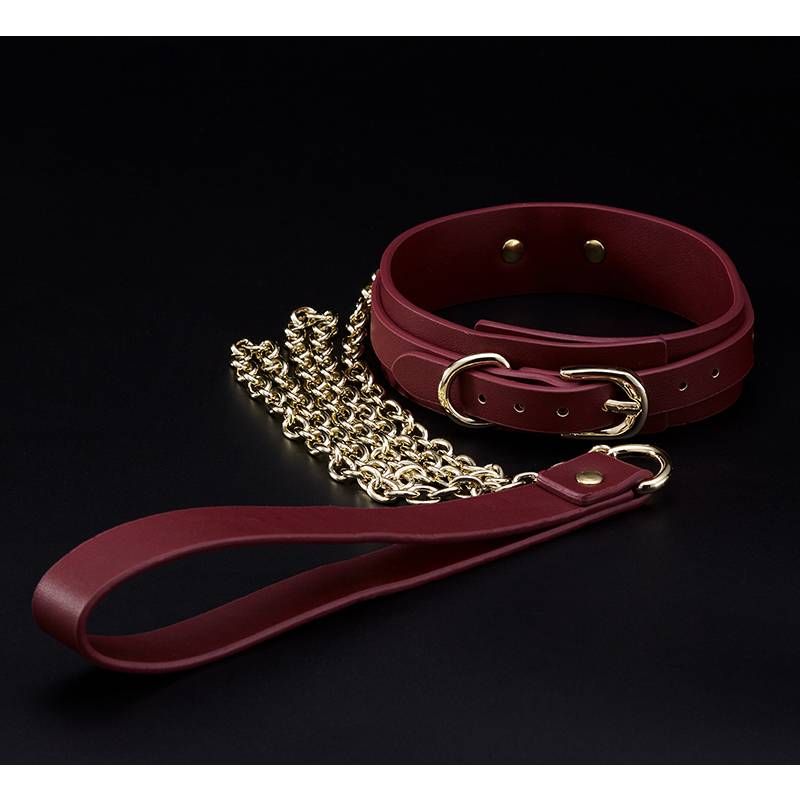 Deluxe 8-Piece Bondage Play Kit (Burgundy Gold) – BDSM Restraint Set > Bondage Gear > Bondage Kits - Tophatter Daily Deals