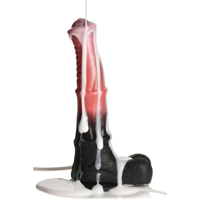 Creature Cocks Centaur Explosion (Pink/Black) – 24.5 cm Squirting Fantasy Dildo > Dildos > Fantasy - Tophatter Daily Deals