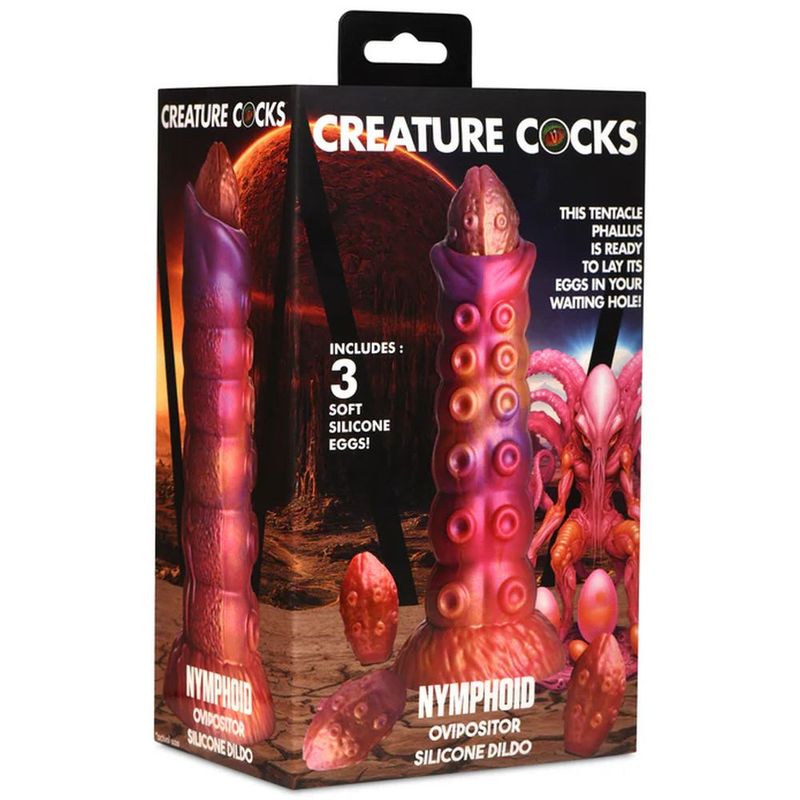 Nymphoid Ovipositor (Sunset) – Silicone Dildo 6.5 Inches Long > Dildos > Fantasy - Tophatter Daily Deals