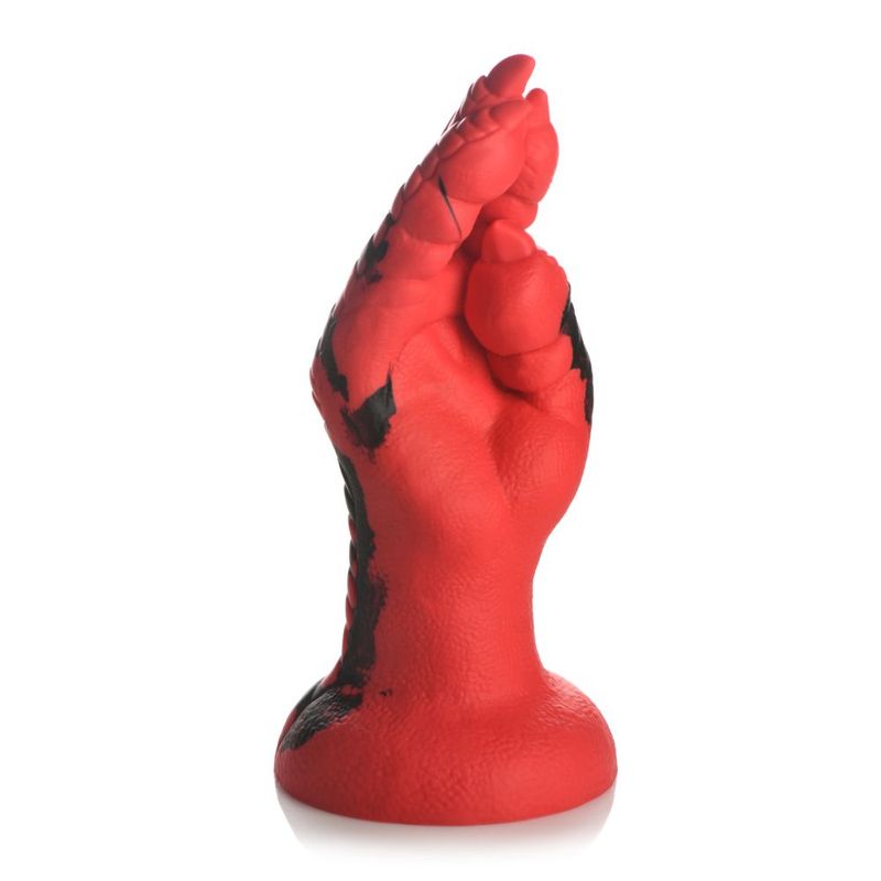 Demon Claw Fisting Silicone Dildo with Scales and Claws for Unique Pleasure 8.6 inch > Dildos > Fantasy - Tophatter Daily Deals