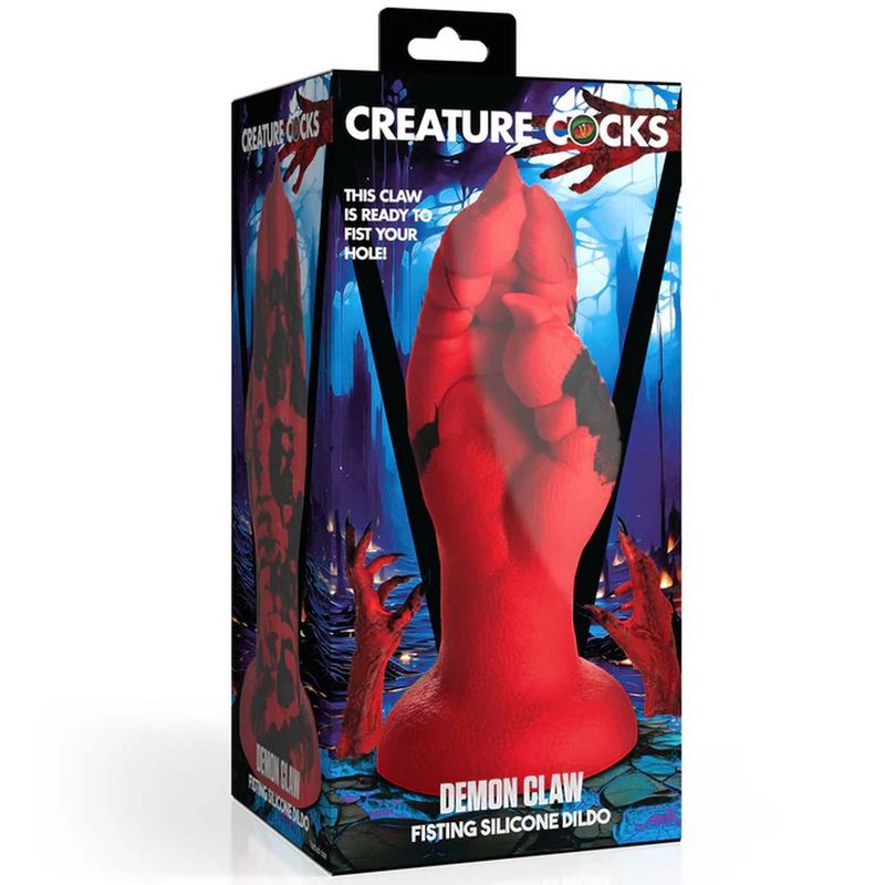 Demon Claw Fisting Silicone Dildo with Scales and Claws for Unique Pleasure 8.6 inch > Dildos > Fantasy - Tophatter Daily Deals