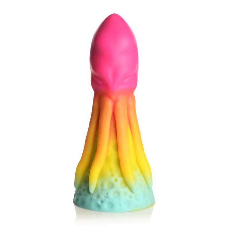 Creature Cocks King Kraken (Rainbow) Silicone Dildo 8.1 Inches – Premium Flexible Dildo > Dildos > Fantasy - Tophatter Daily Deals
