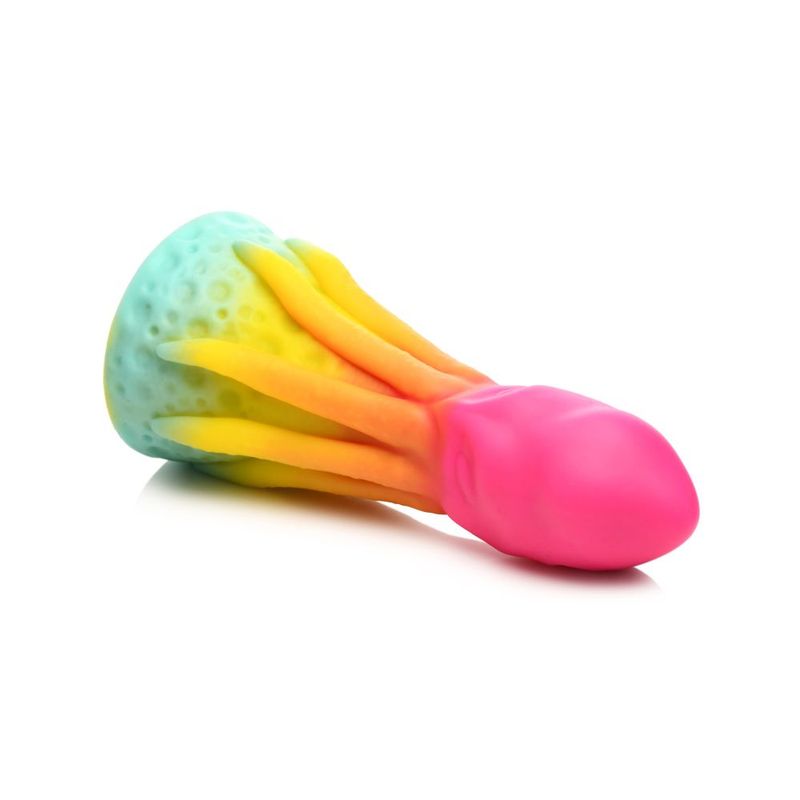 Creature Cocks King Kraken (Rainbow) Silicone Dildo 8.1 Inches – Premium Flexible Dildo > Dildos > Fantasy - Tophatter Daily Deals