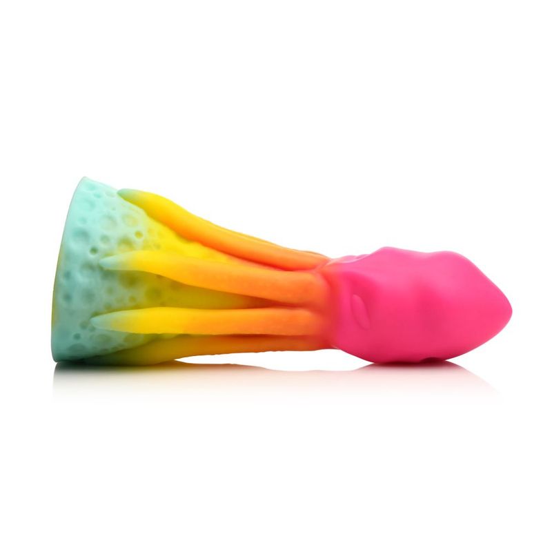 Creature Cocks King Kraken (Rainbow) Silicone Dildo 8.1 Inches – Premium Flexible Dildo > Dildos > Fantasy - Tophatter Daily Deals