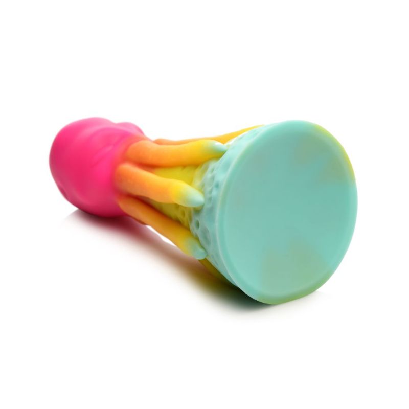 Creature Cocks King Kraken (Rainbow) Silicone Dildo 8.1 Inches – Premium Flexible Dildo > Dildos > Fantasy - Tophatter Daily Deals