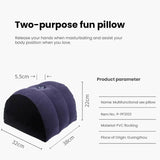 Inflatable Sex Positioning Half Dome Cushion With Toy Holder > Sex Toys > Sex Positioners - Tophatter Daily Deals